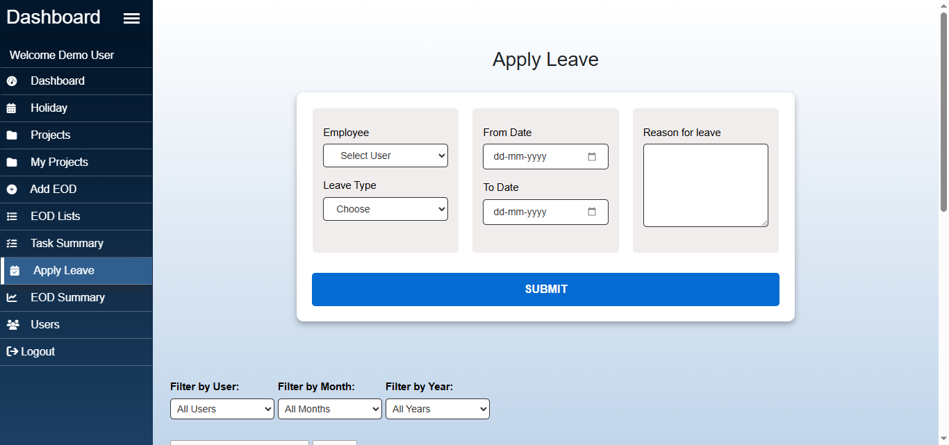 Leave Request Form