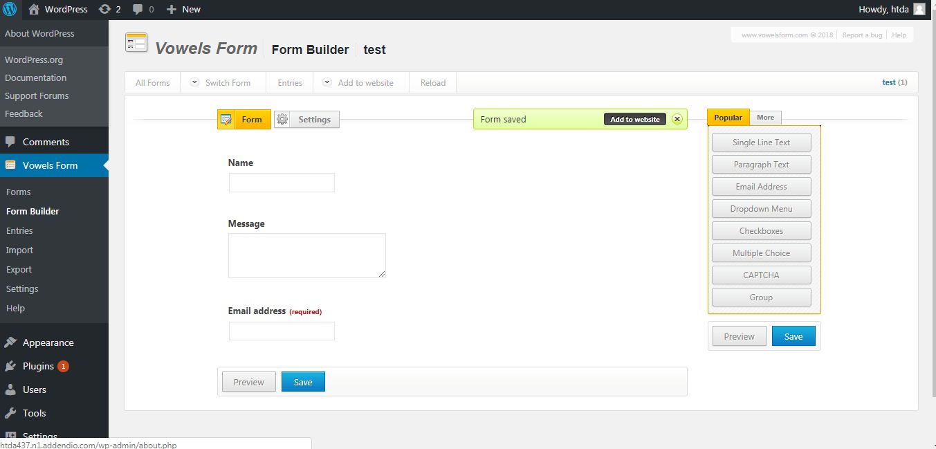 The most intuitive and beautiful form building experience with contact form X (Not Contact form 7 / CF7)