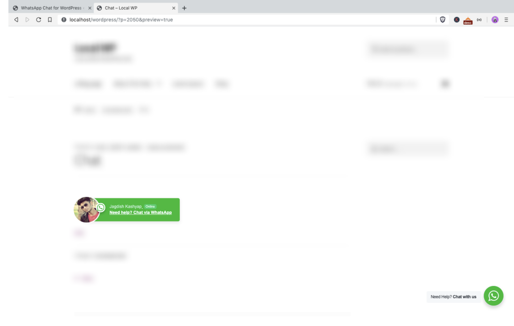 Shortcode Preview [wac_shortcode].