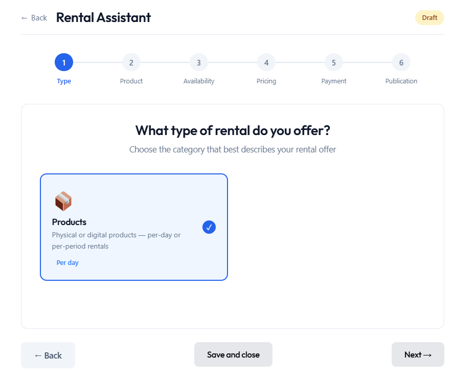 Vendor dashboard – Bookings management interface with status-based filtering and lifecycle actions.