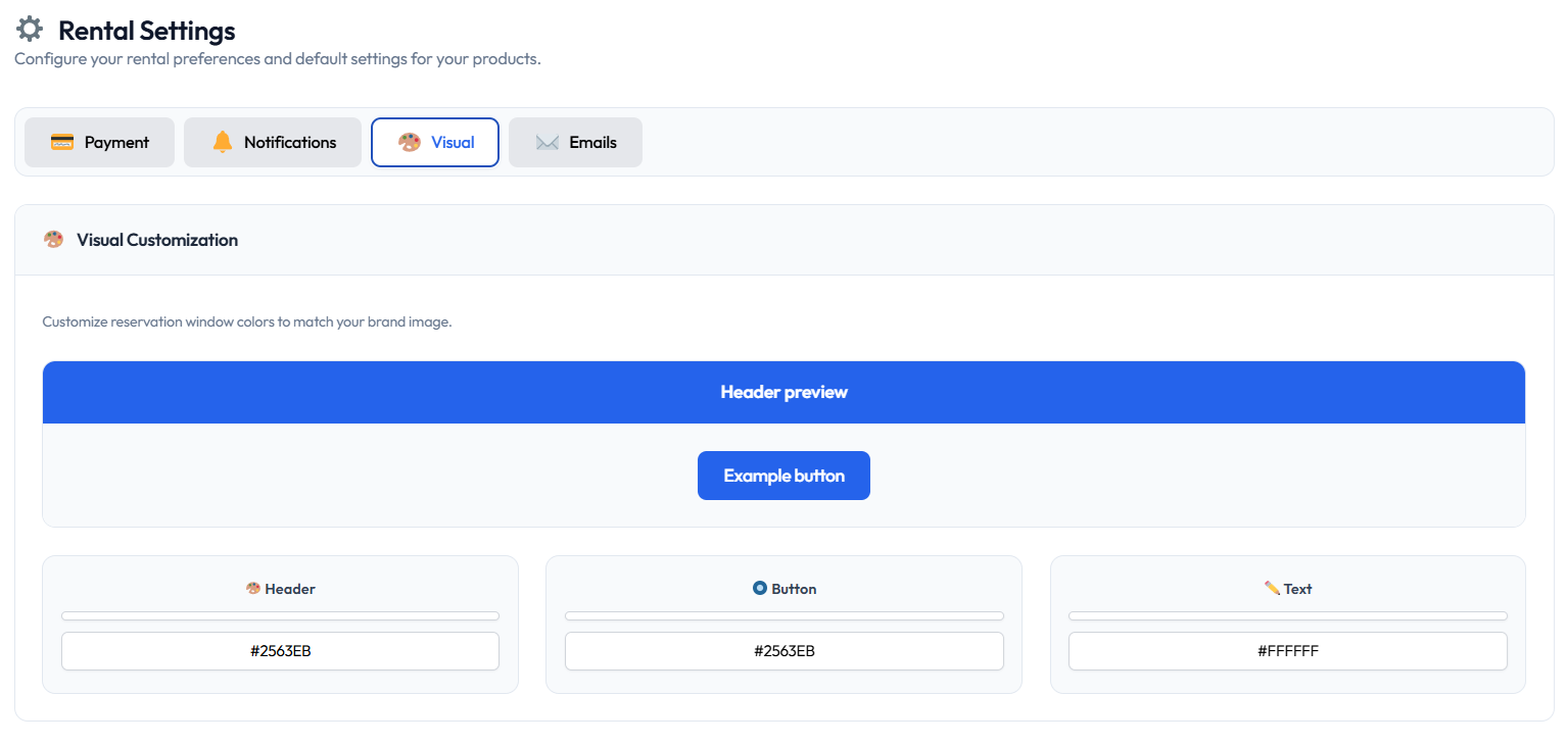 Admin settings – Platform category management and global booking configuration.