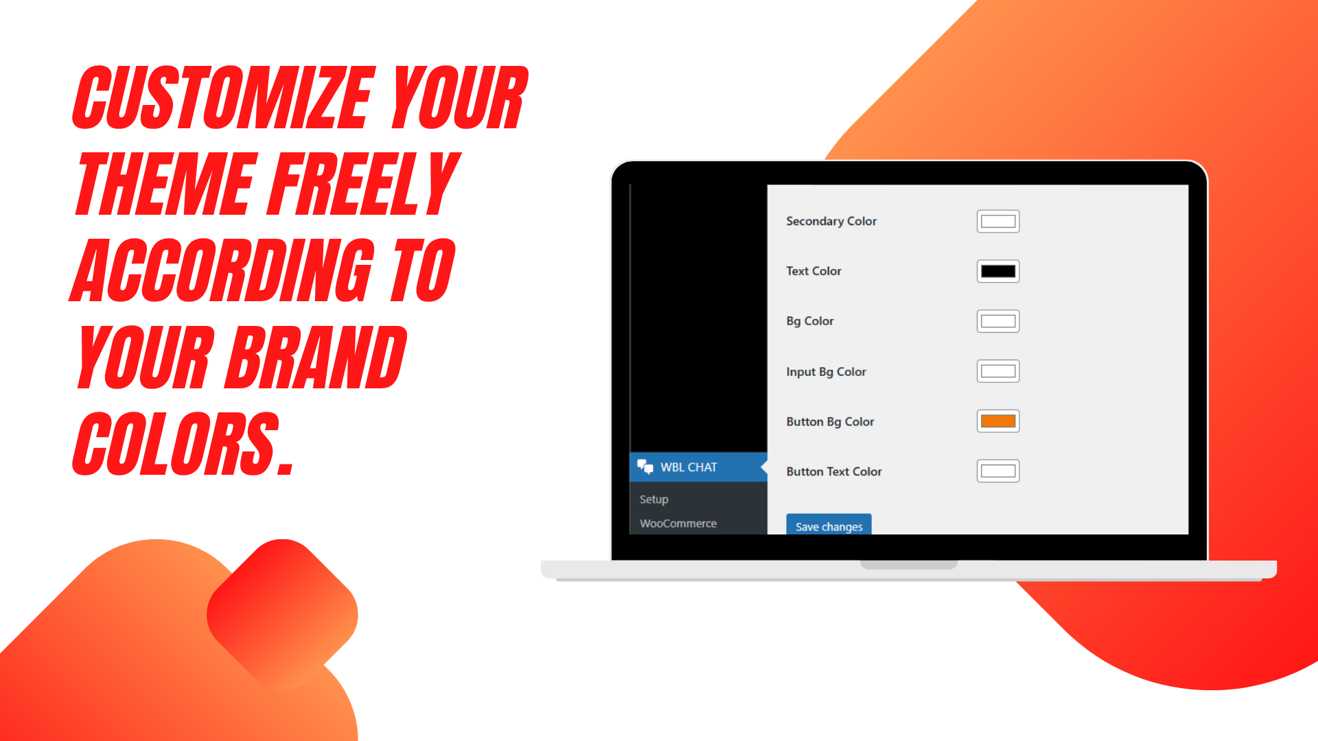 Admin → Setup panel