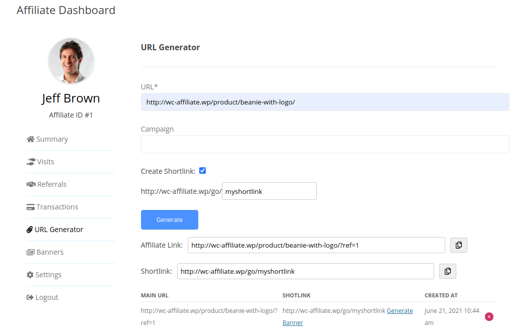 Admin - Multilevel Commission Settings