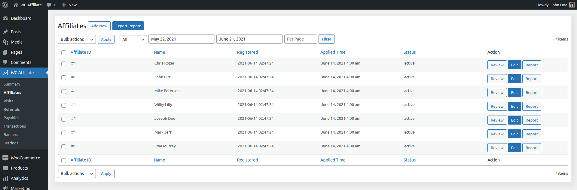 Admin - Automated payout settings