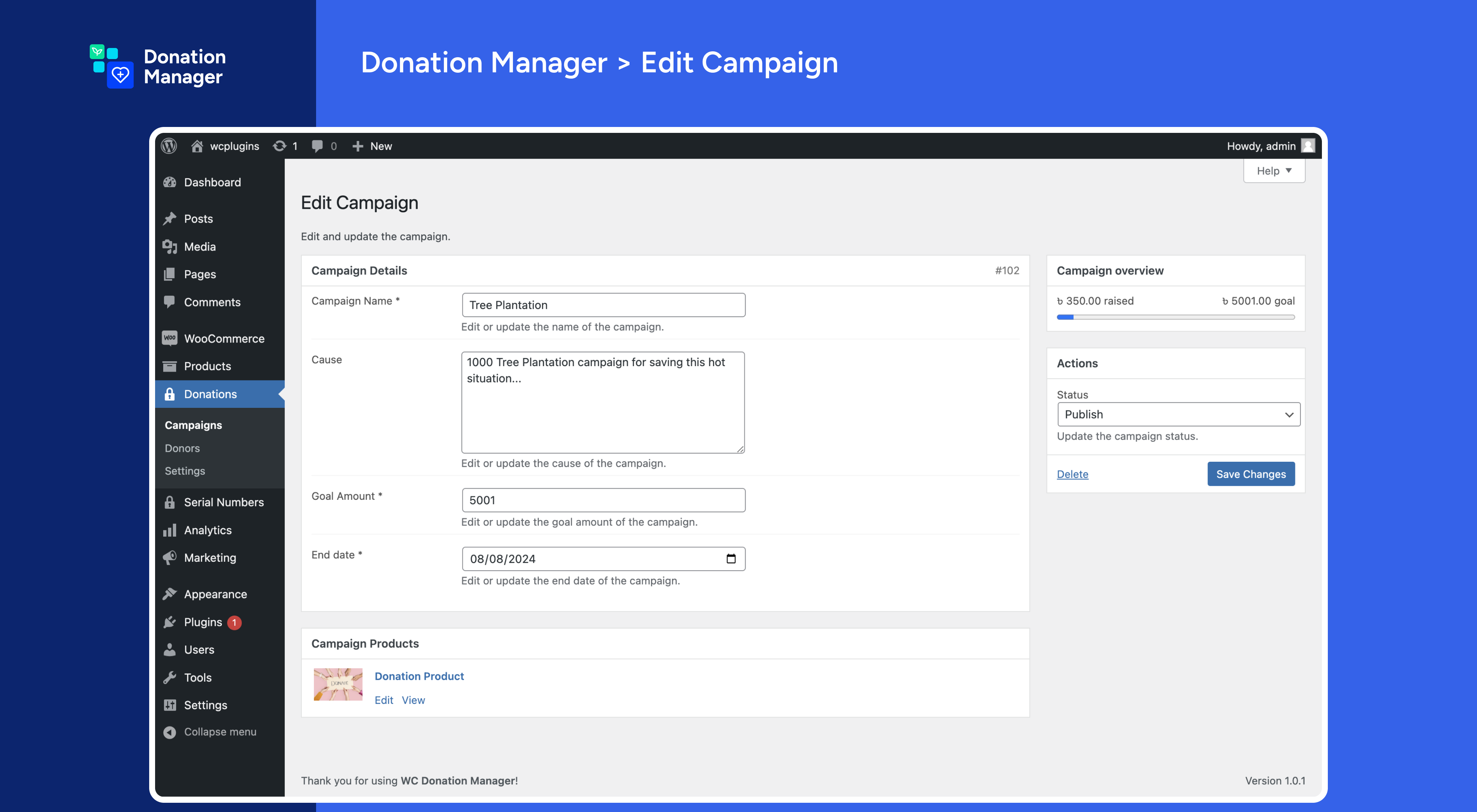 Edit Campaign