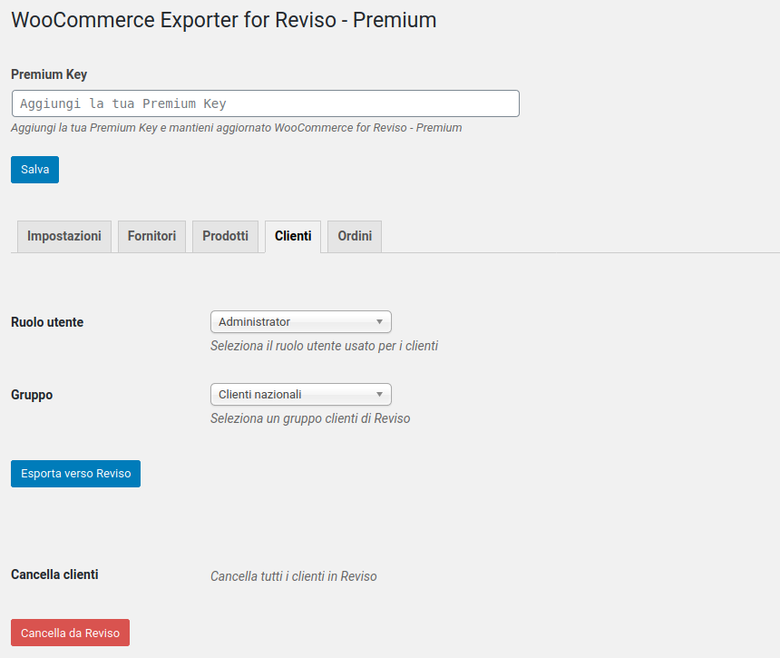 WordPress users as suppliers in Reviso