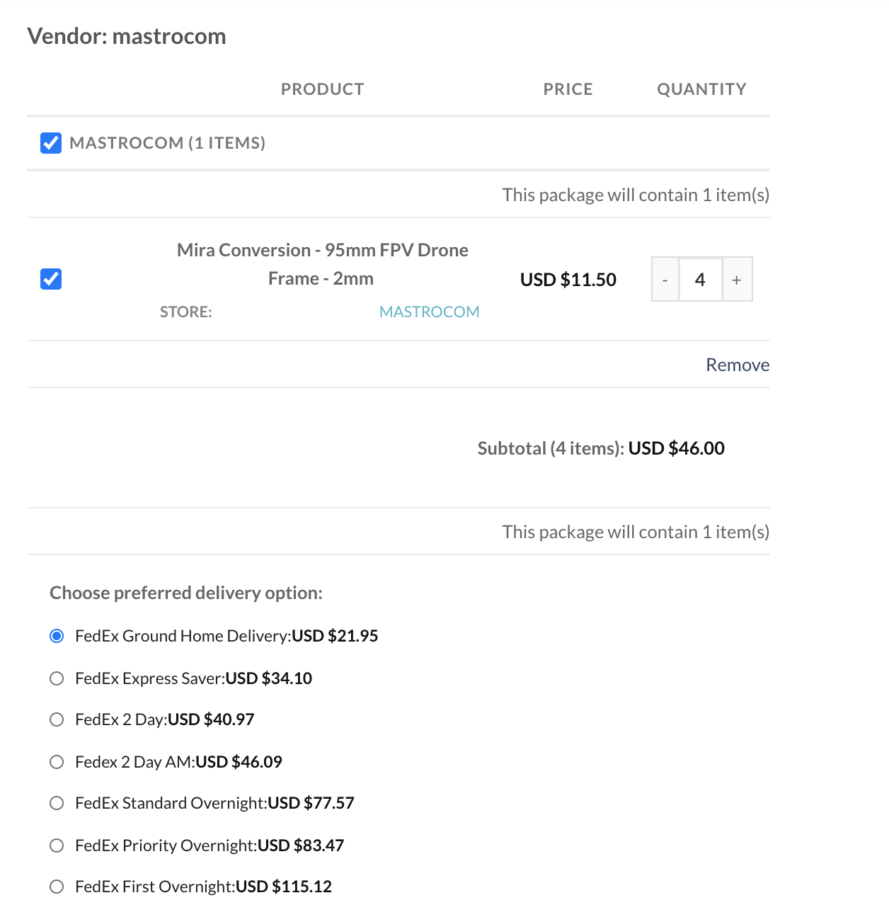 FedEx Freight account information