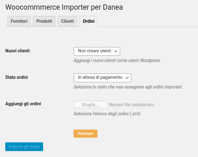 Import orders in WooCommerce