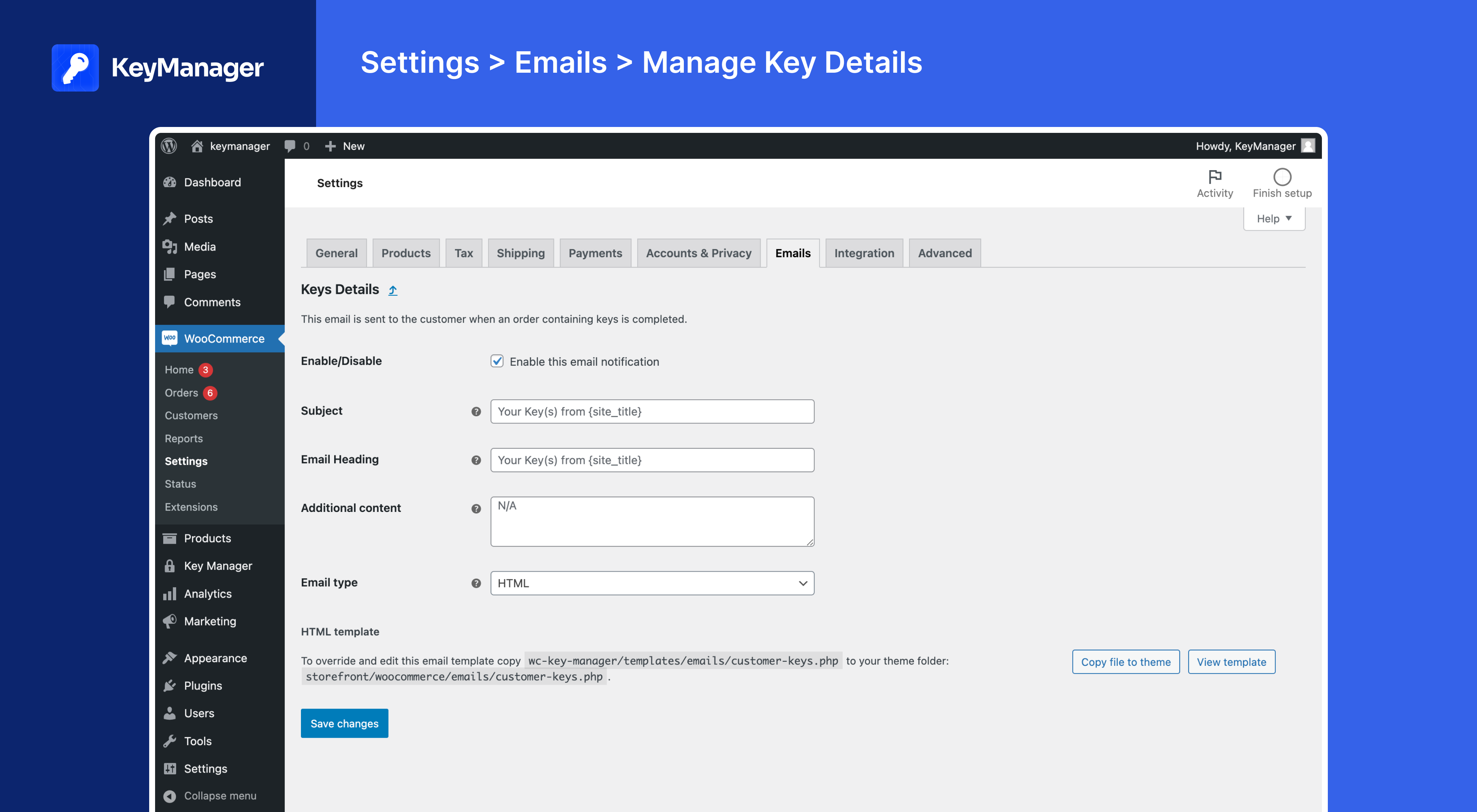 Activate Key/Add Activation