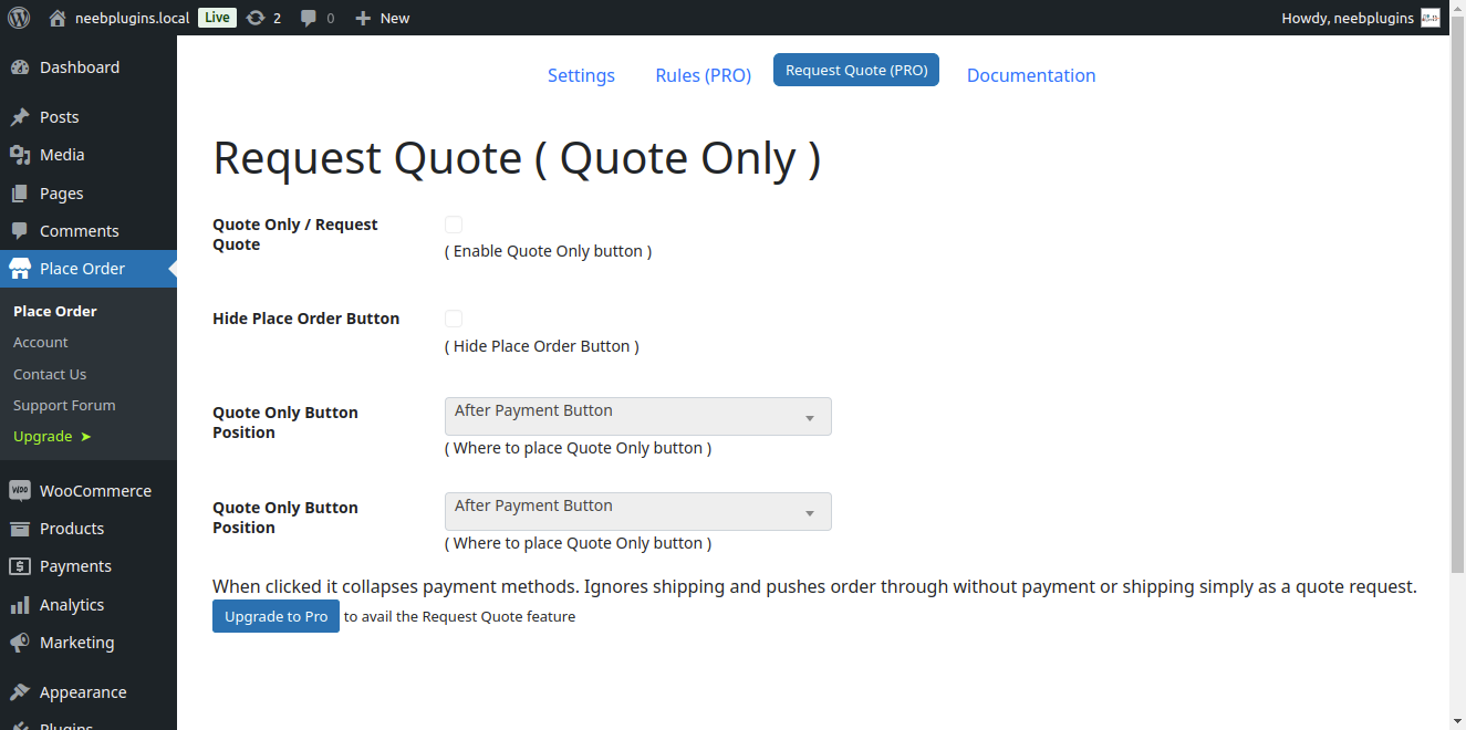 Quote Only