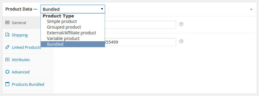 Wcpb 'Bundled' product type