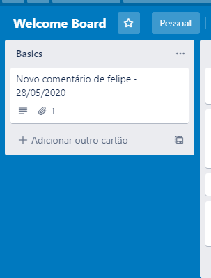 Área de configuração do plugin.