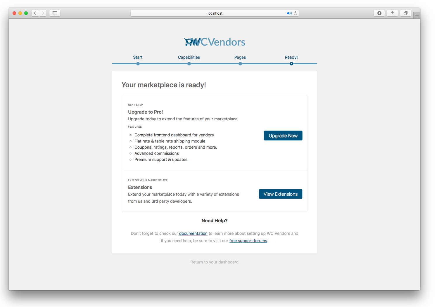 Capabilities General - Product and order functionality