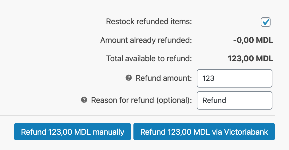 Refunds