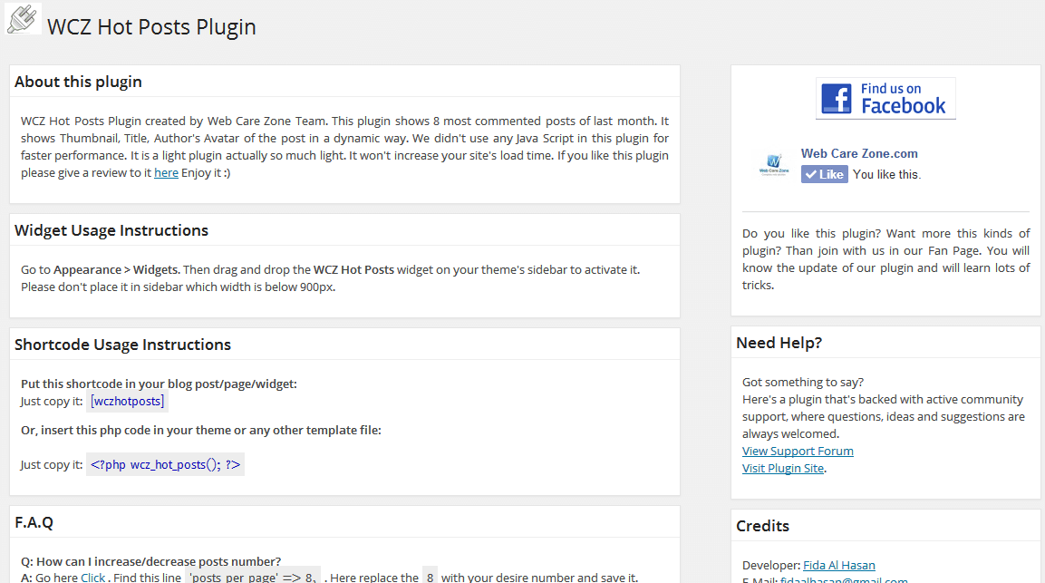 Admin Page