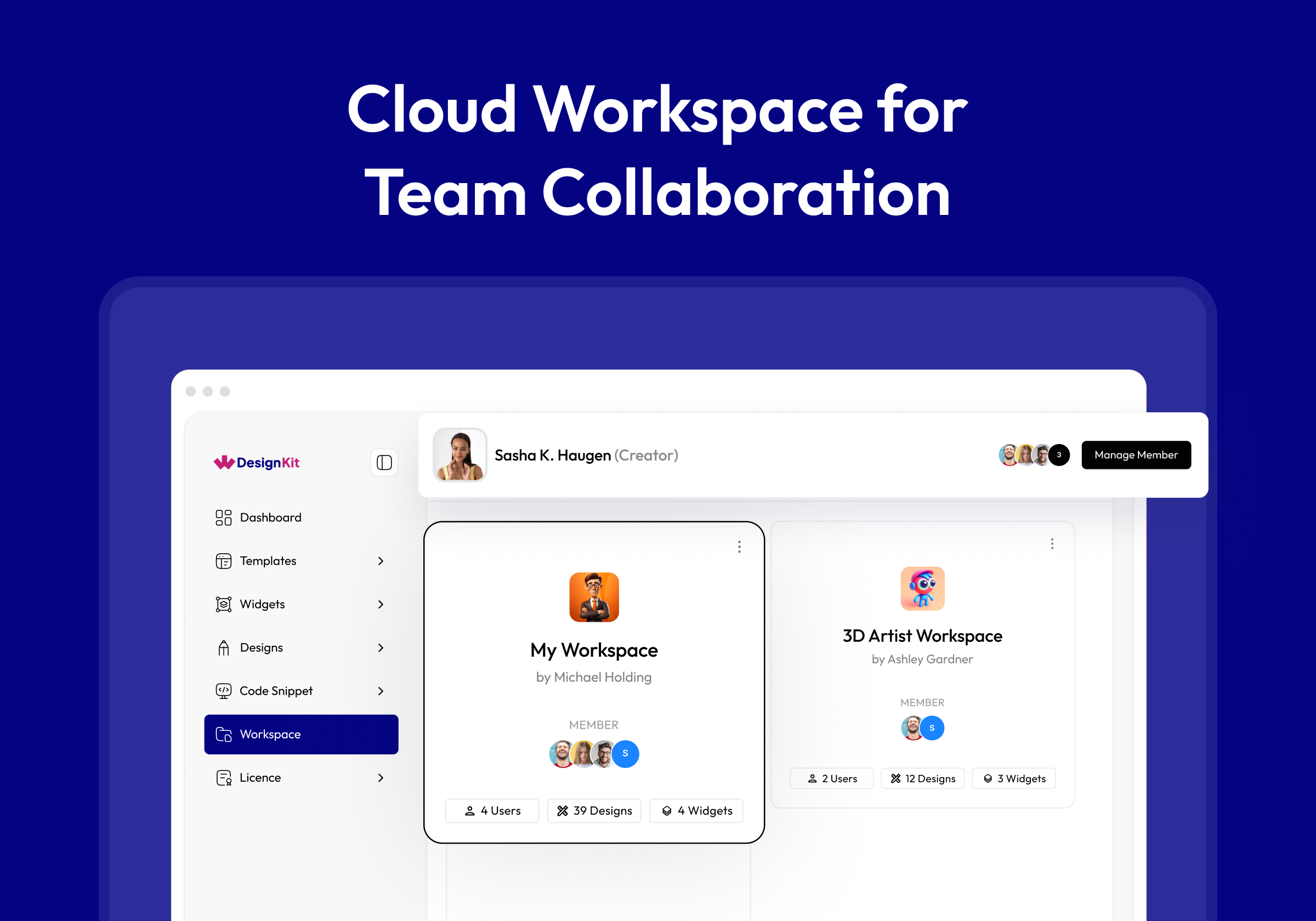 Cloud Workplace for Team Collaboration