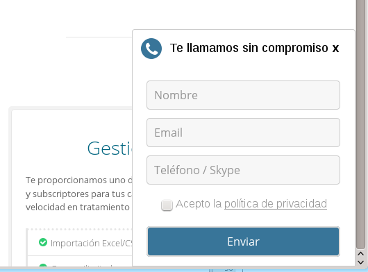 Layer form contact (shown)