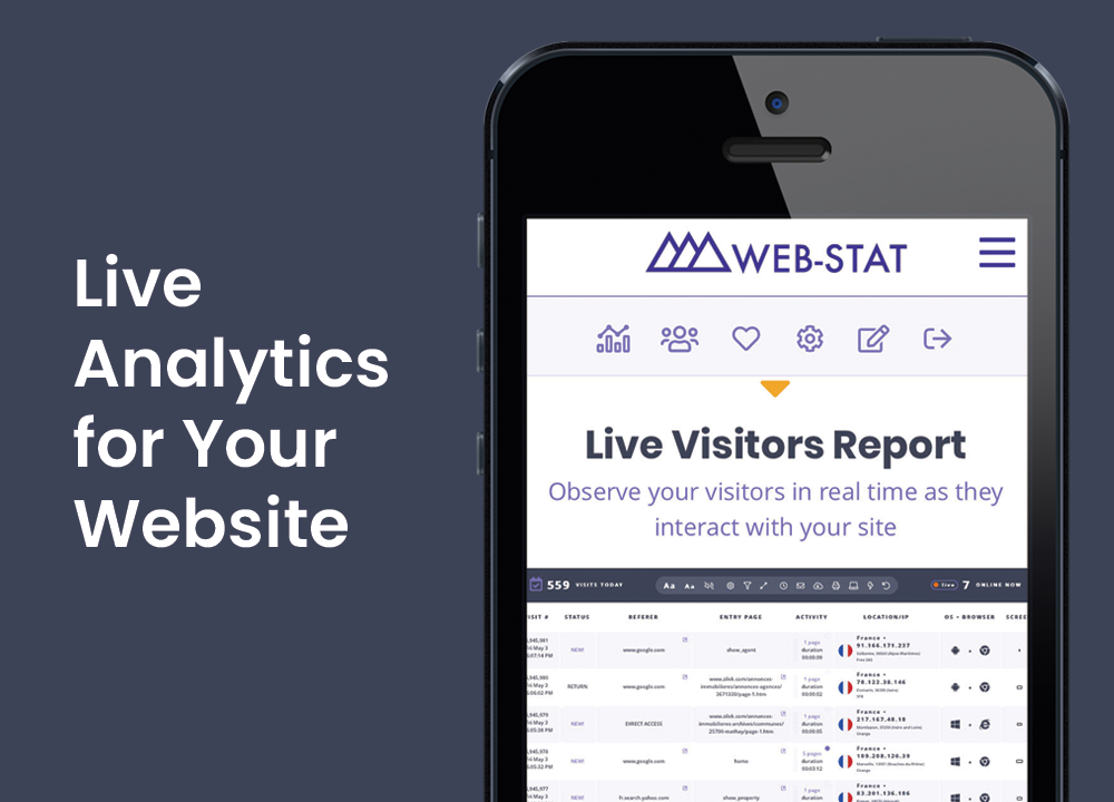 Web-Stat is live, and it is FREE