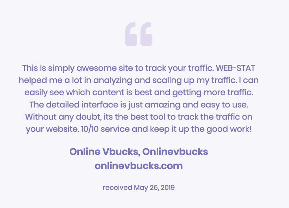 And our users love us :)