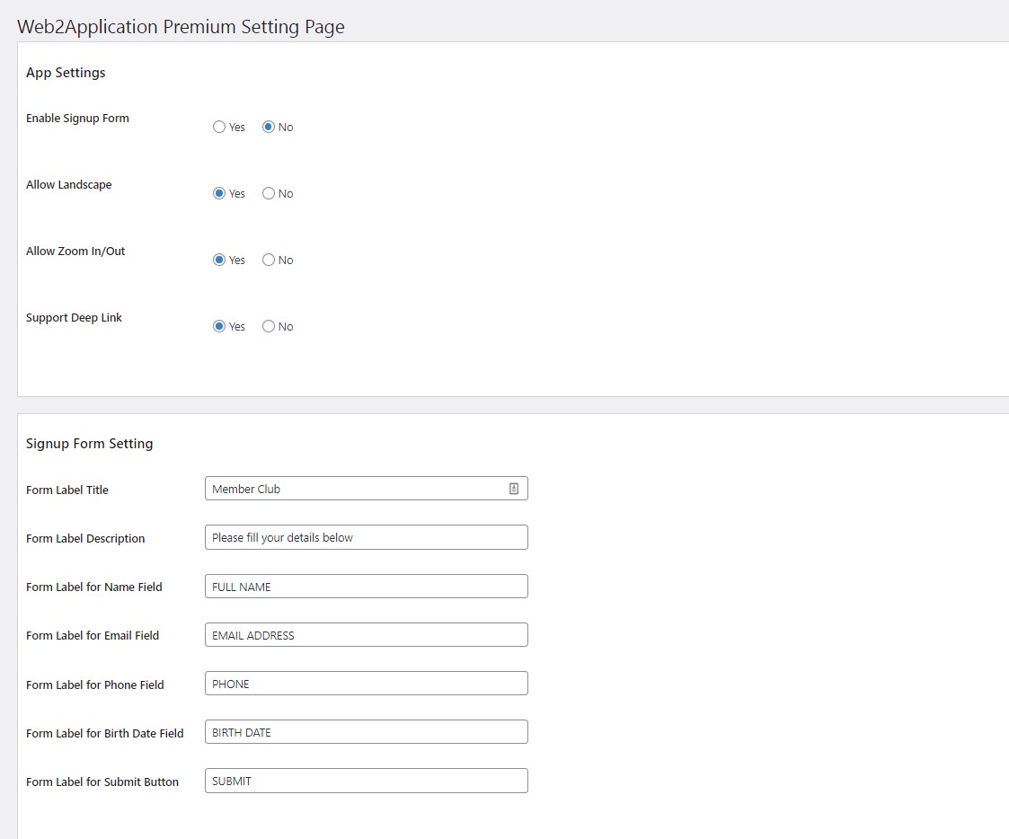 Smart Push Notifications Example