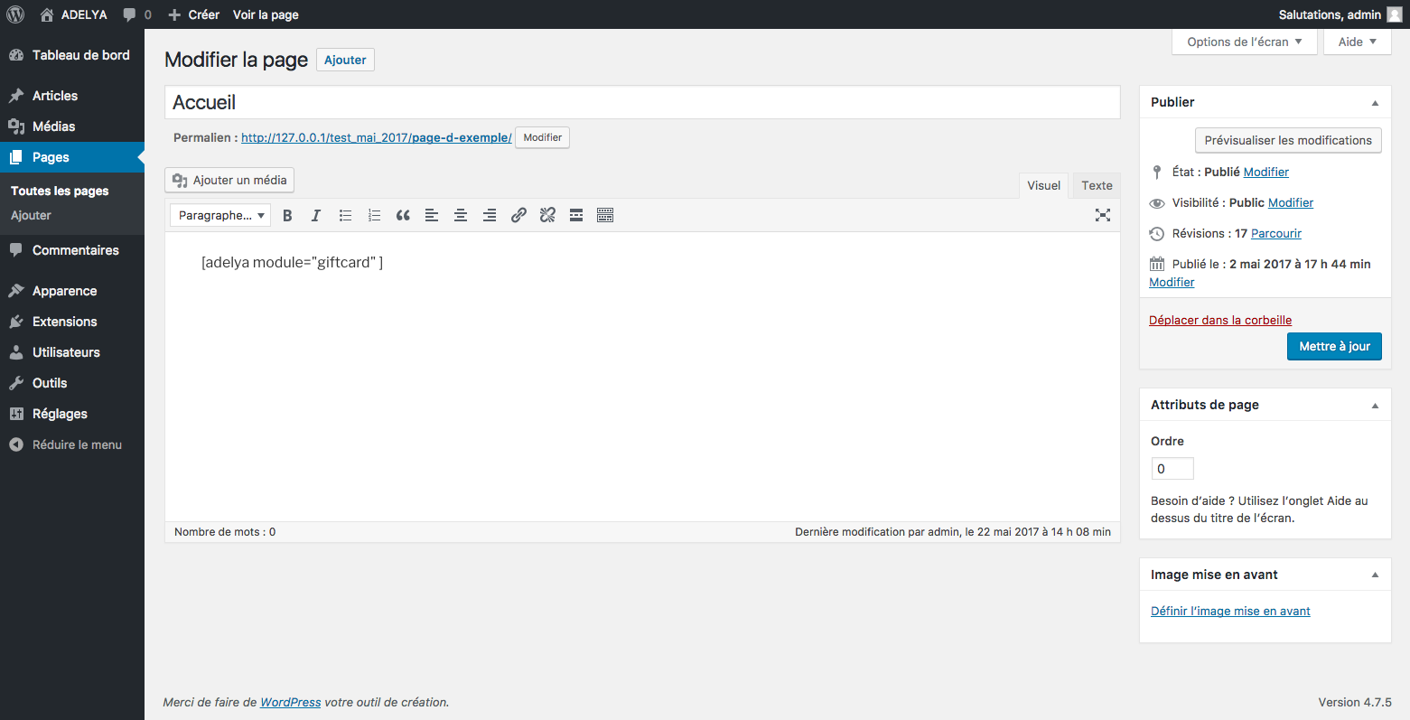 Screenshot_Shortcode :