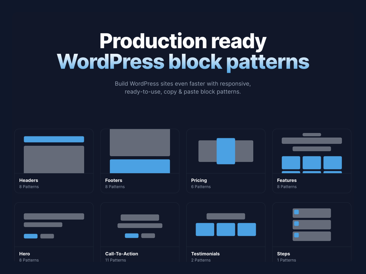 Copy & Paste all our free block patterns on our website.