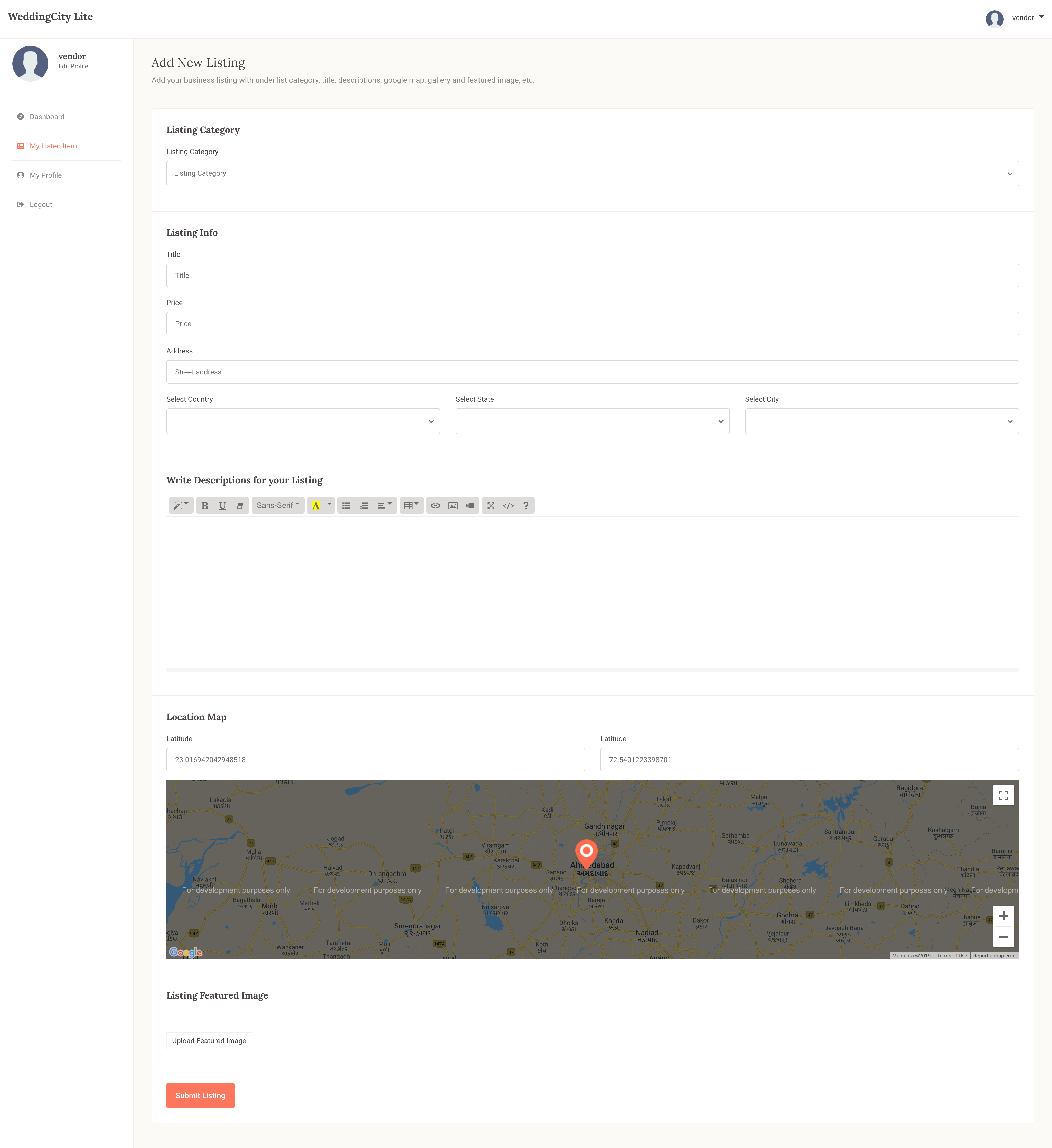Couple Profile Page