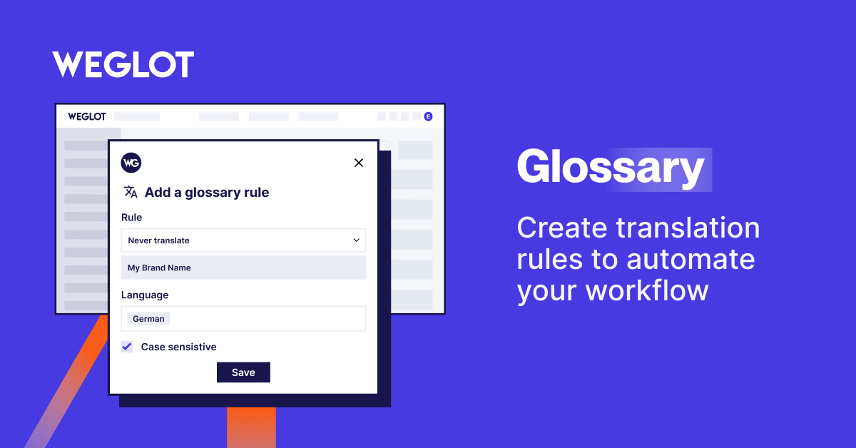 Create translation rules and avoid repetitive editing tasks