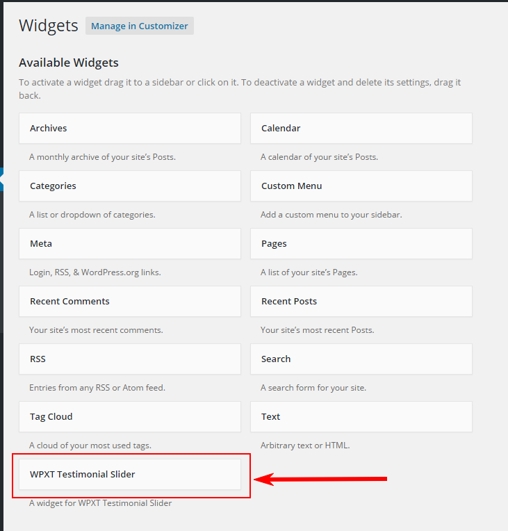 Widget