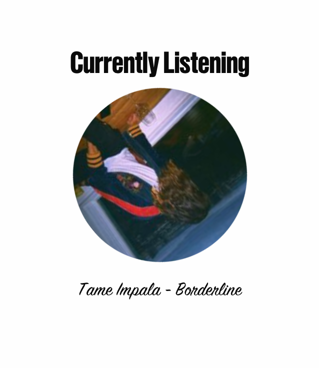 What Am I Listening To? widget on Page (Currently Listening)
