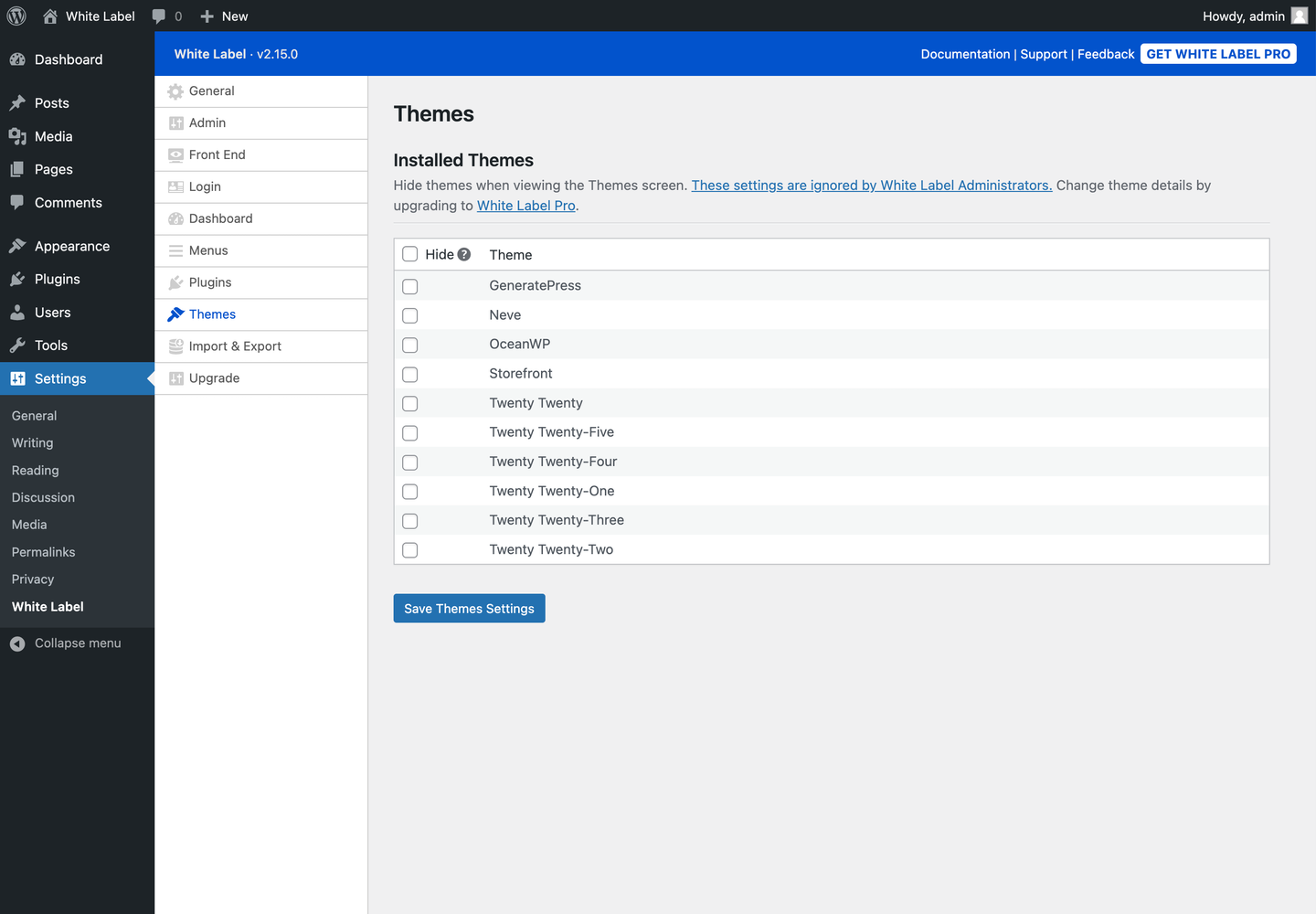 White Label Custom Login Example with Left Alignment