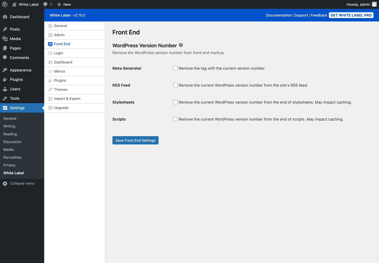 White Label Custom Login Example with Default Alignment