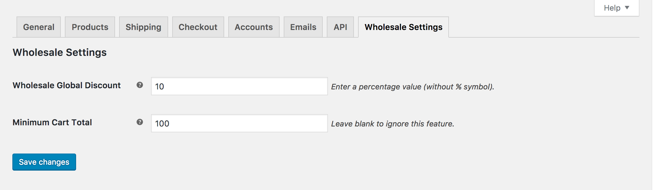 Set user to be a Wholesale Customer inside the user’s edit profile page.