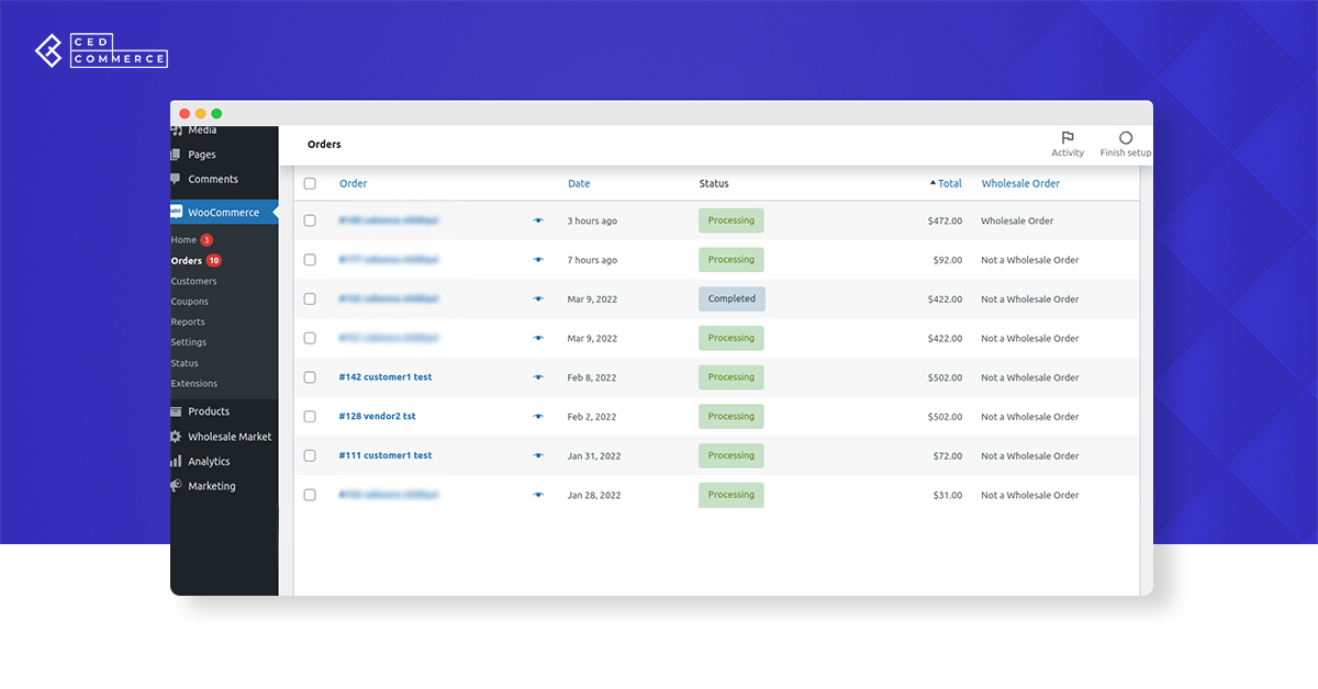 Role management setting
