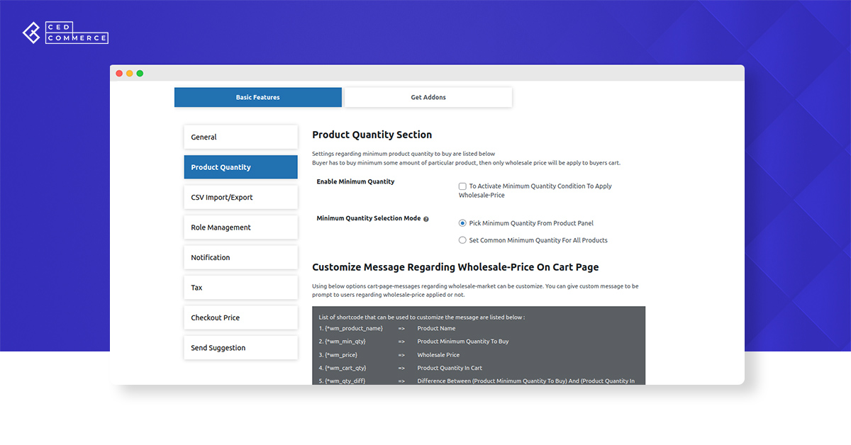 Assign wholesale user role