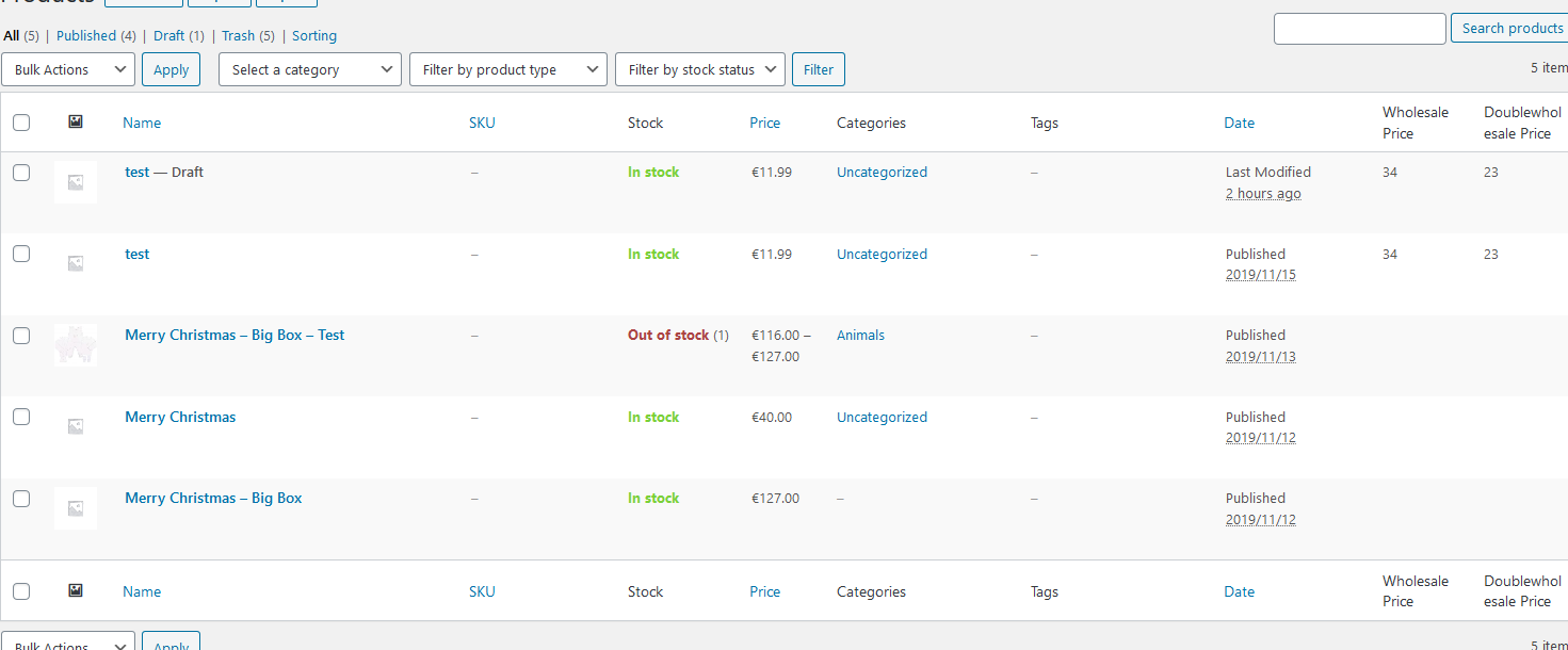 Wholesale Products Dynamic Pricing for WooCommerce Backend Settings Page