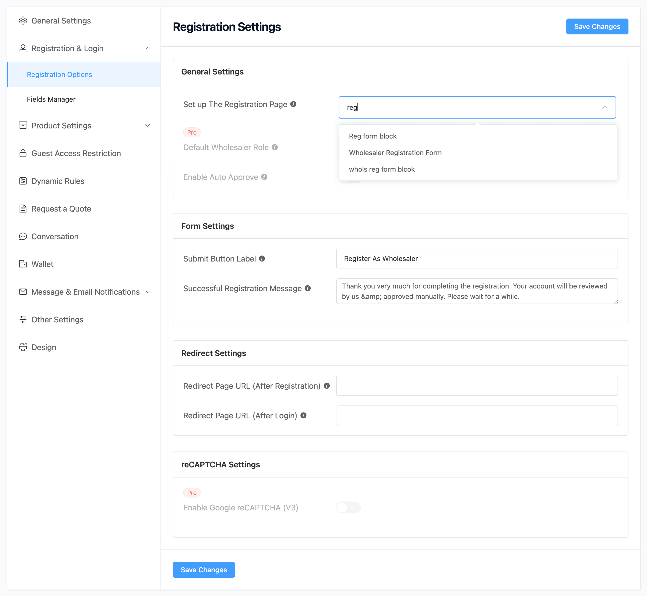 Setting prices for multiple roles(Pro).