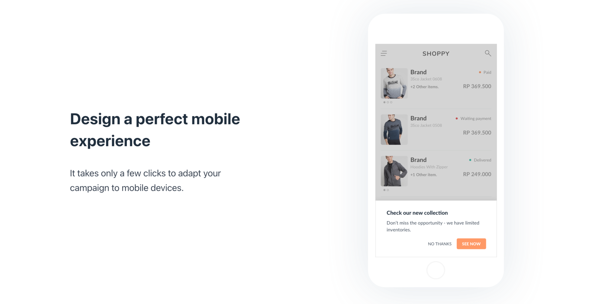 Create popups that look good on mobile.