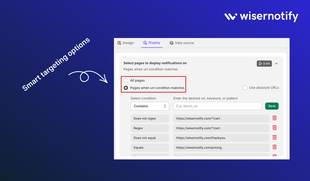 Data-source- Connect multitple data-source for any notifications using integrations or autom capture forms