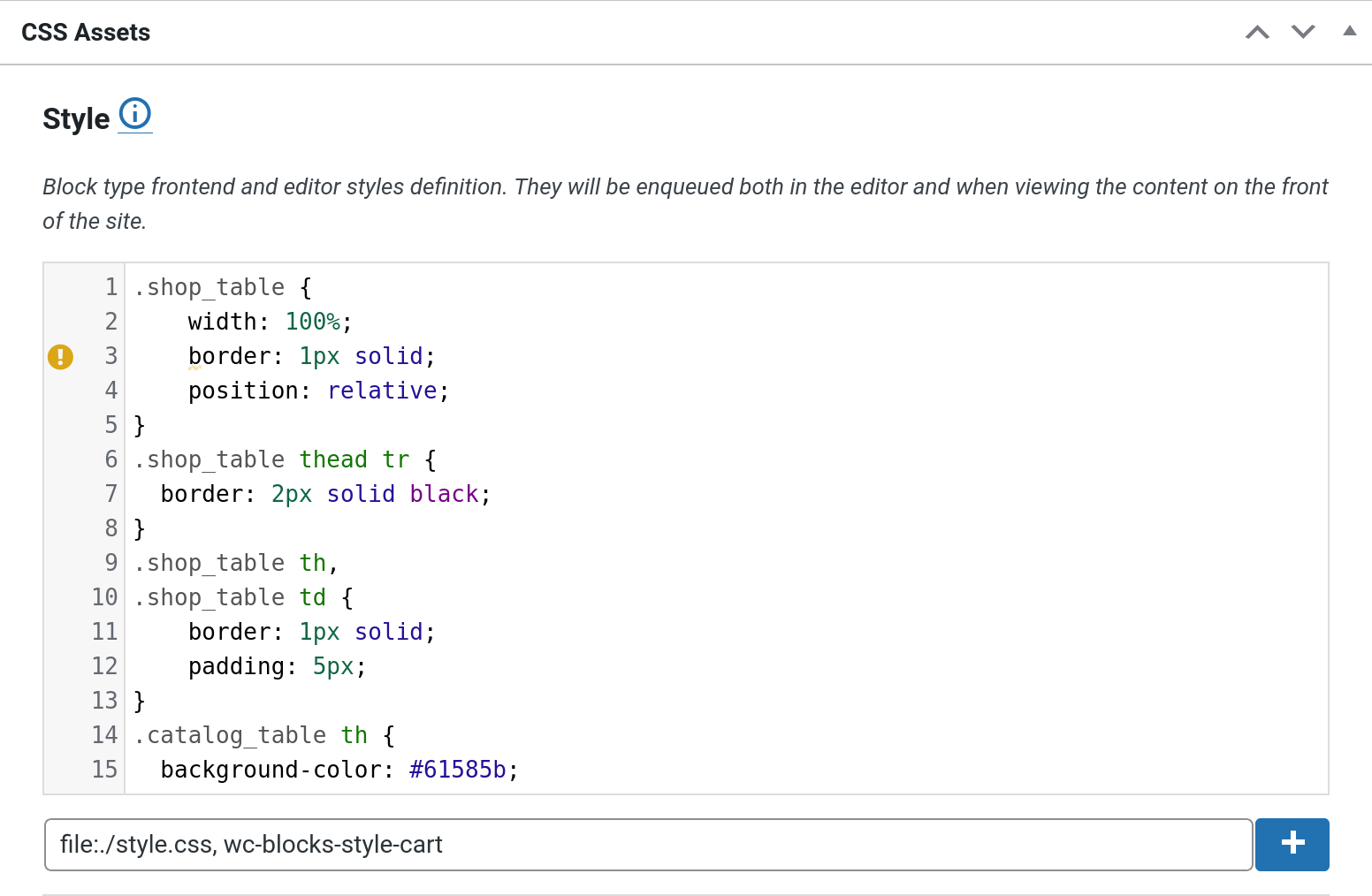 **Dedicated Shortcodes:** Generate shortcodes with a single click to render block instances anywhere on your site, including attribute value support.