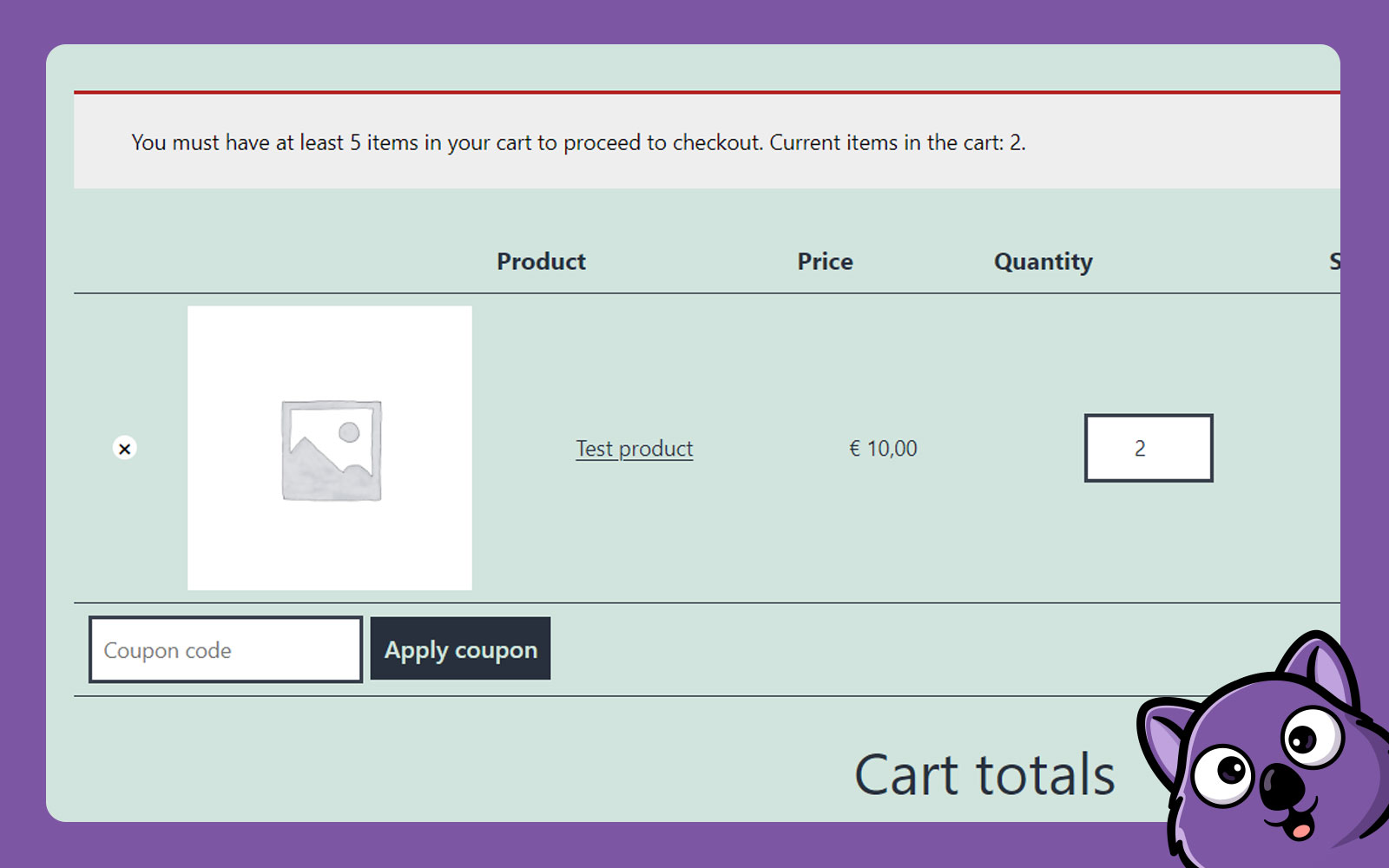 [PRO] CART RESTRICTIONS