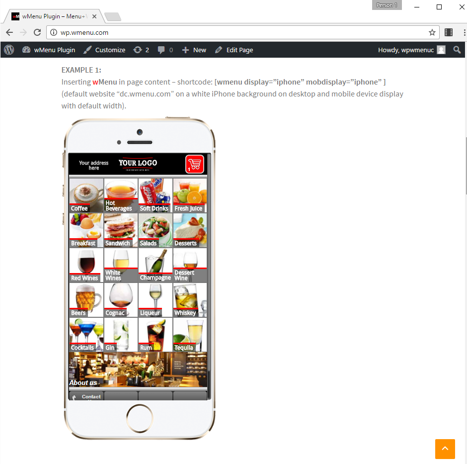 This is example 1.