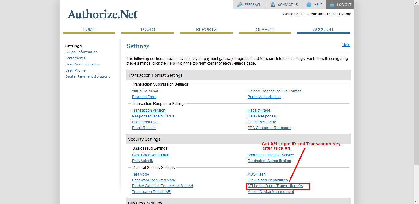 Screenshot-1 - Settings Page.