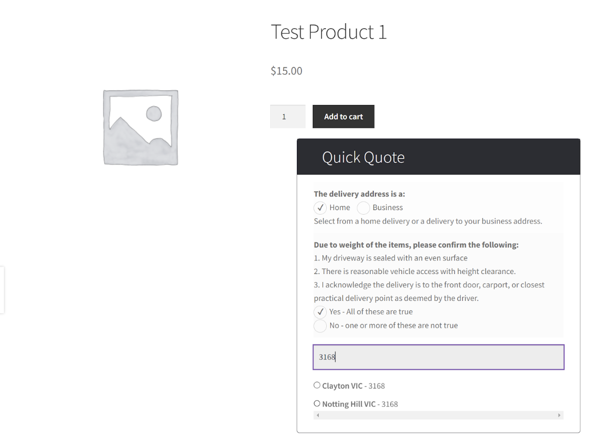 Product Page