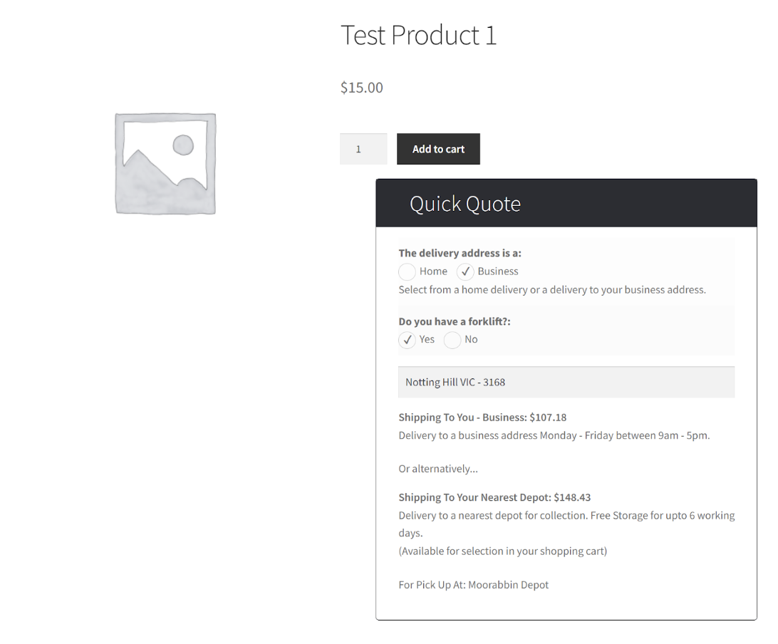 Product Page