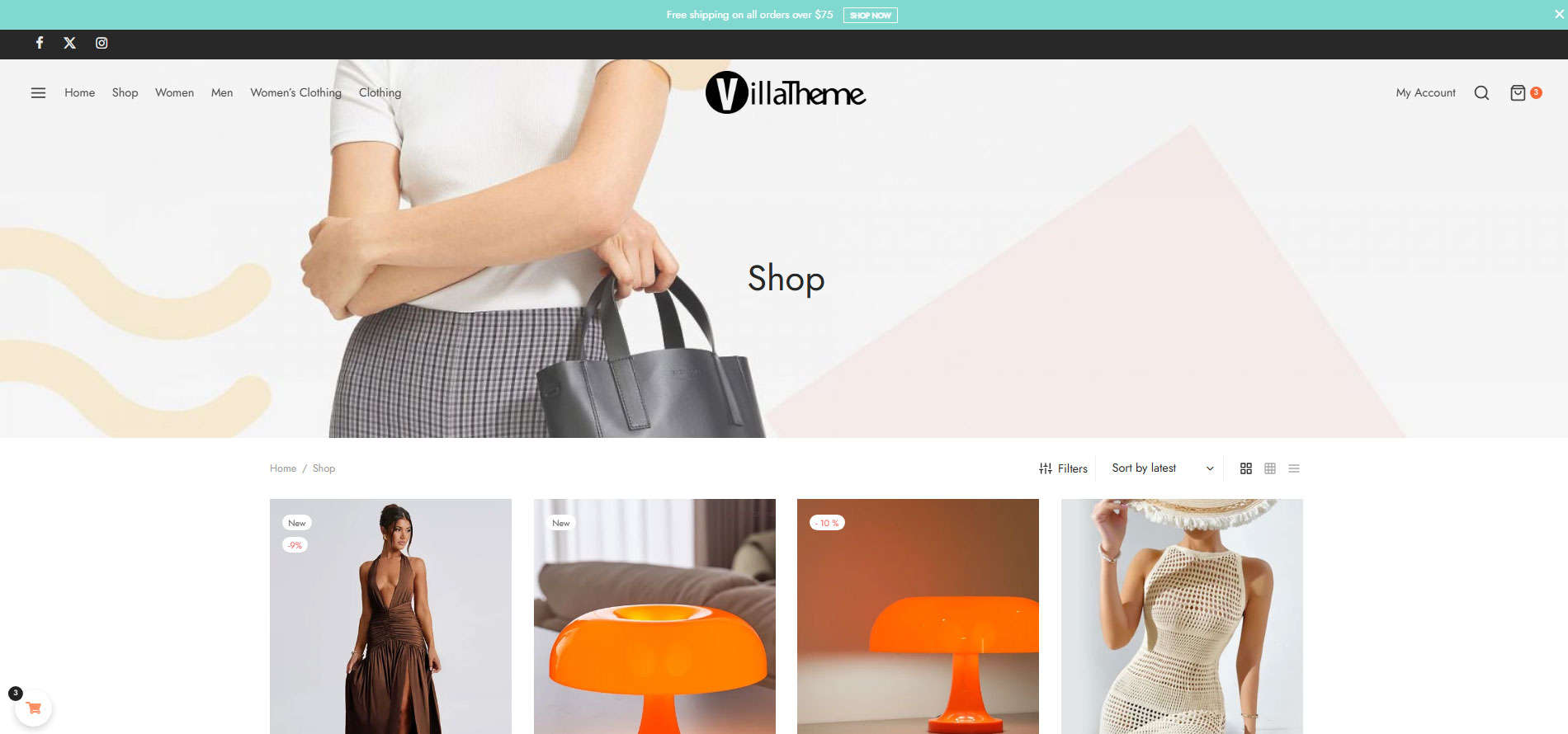 Checkout area on Sidebar Cart