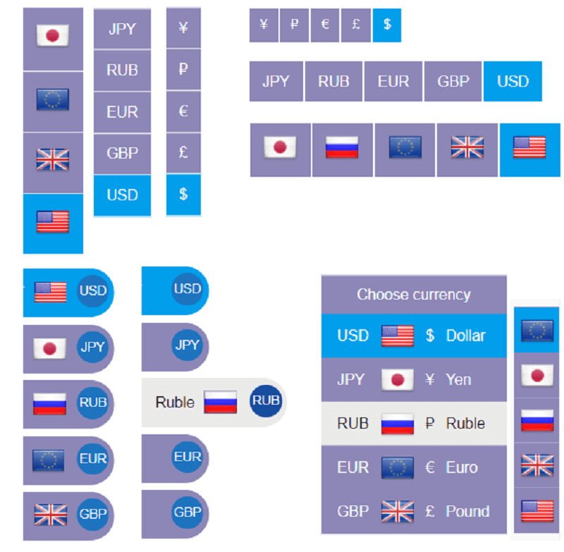 Admin panel. Currency Rates settings