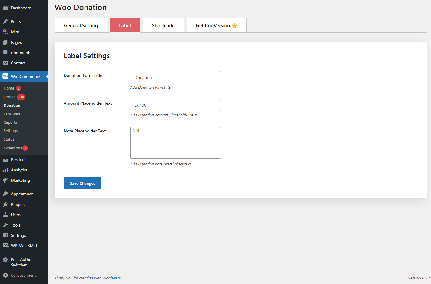 Donation product -> SKU & Catelog visibility