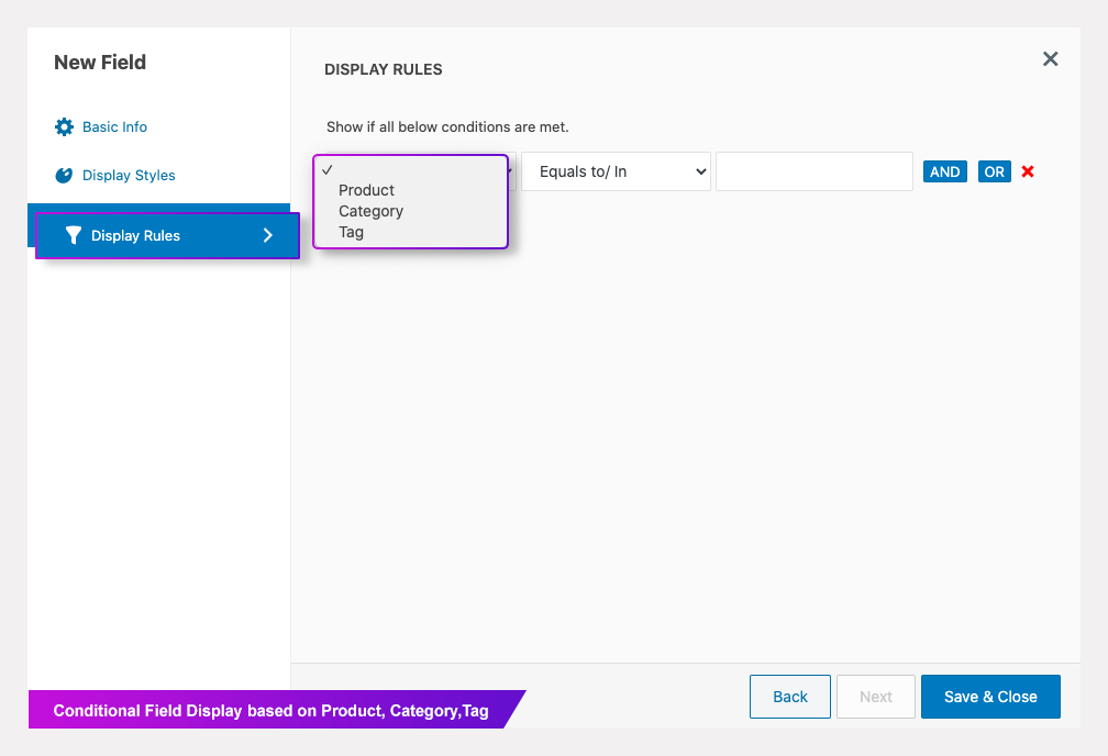 Backup & Import settings.