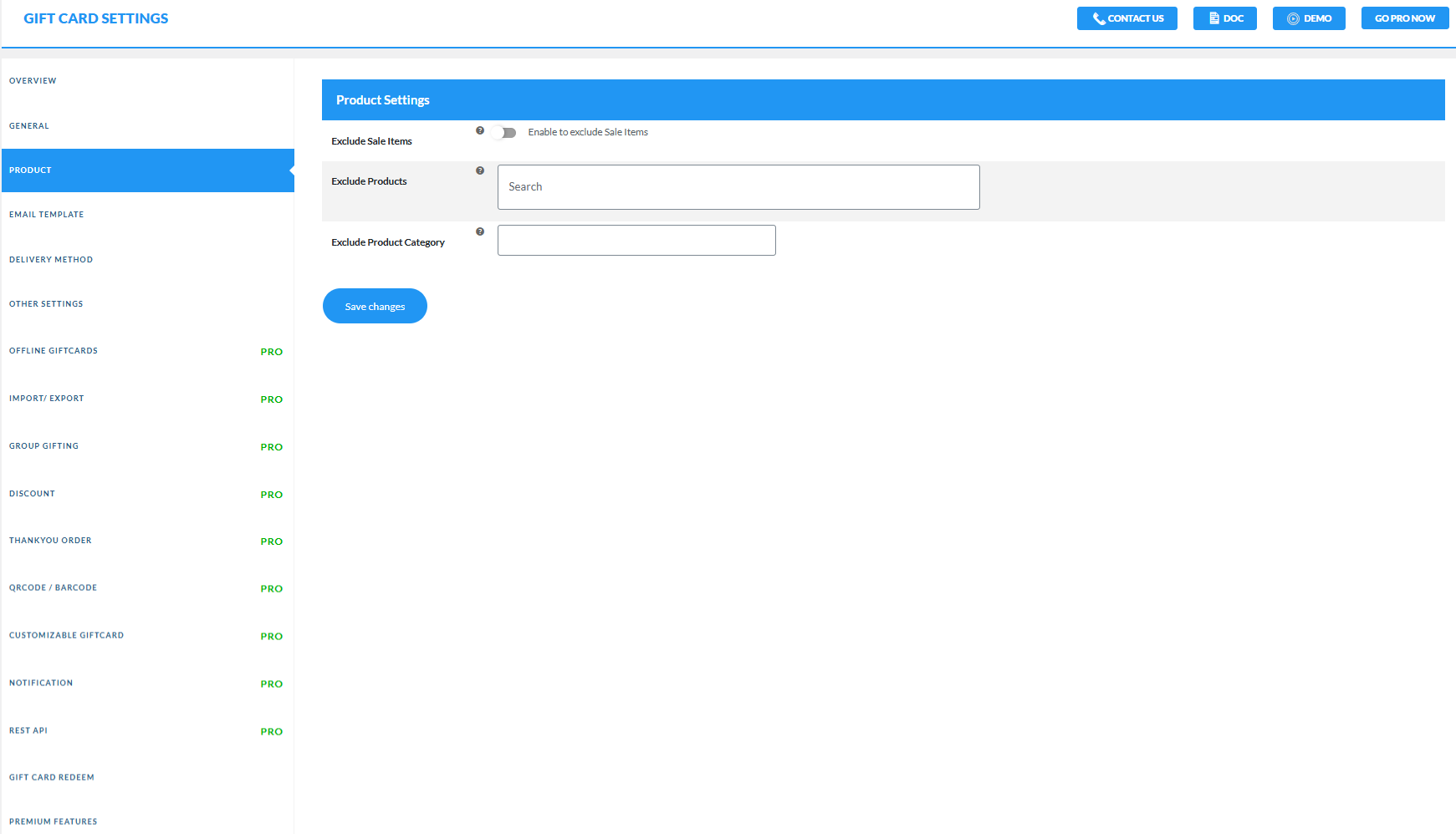 **Price Range** -This setting allows the customer to feed in the amount within the provided price range.